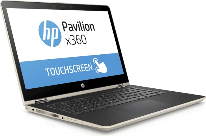 HP Pavilion x360 14-ba087ng, gold, Pentium Gold 4415U, 8GB RAM, 128GB SSD, DE