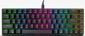 Ozone Tactical Wireless Mini Keyboard, LEDs RGB, Outemu Red, USB/Bluetooth, US (OZTACTICALUS)