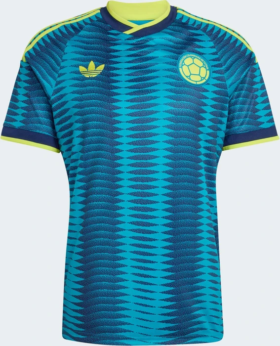 adidas FIFA WM 2026 Kolumbien Authentic Auswärtstrikot kurzarm mystery petrol/team navy blue 2 (Herren)