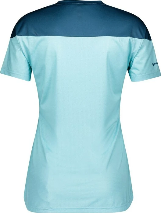 Scott Trail Flow Trikot kurzarm stream blue/lunar blue (Damen)