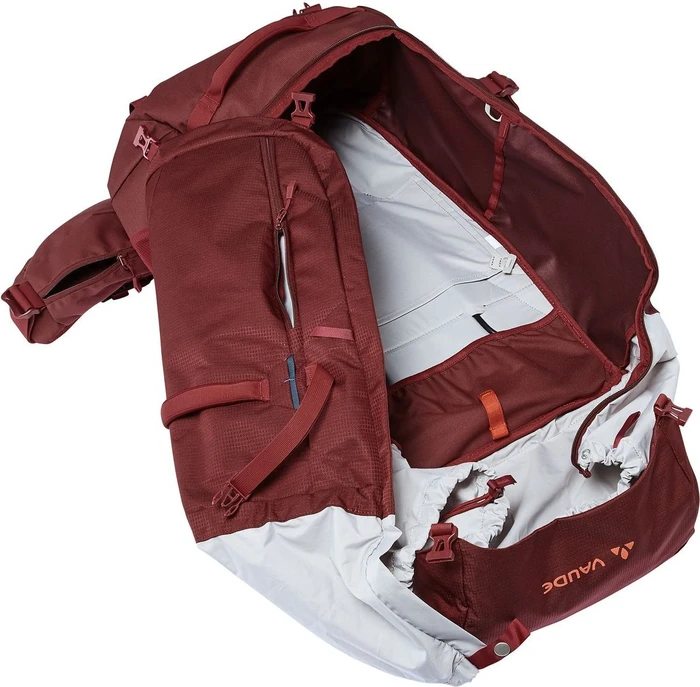 Vaude Astrum EVO 55+10 Modell 2022 dark cherry (Damen)