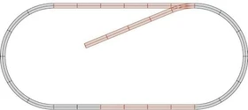 Roco - Spur H0 Gleis - Gleisset B
