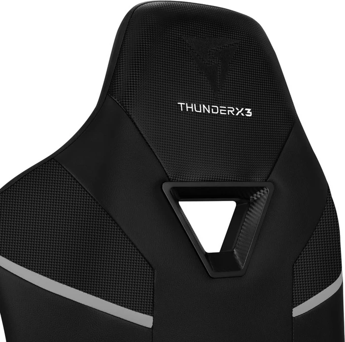 Thunder X3 TC5 Gamingstuhl, All Black