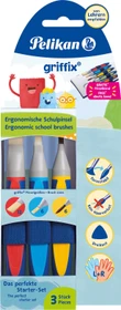 Pelikan griffix Pinselset für die Schule mit Pinselband Pinselset, 3-tlg.