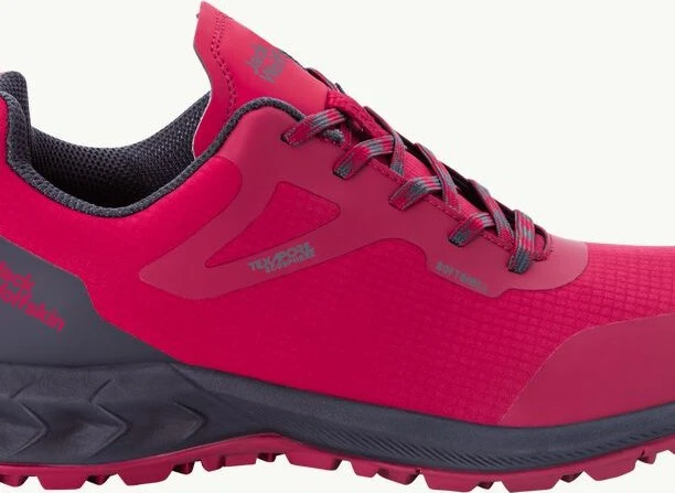 Jack Wolfskin Woodland Shell Texapore Low cranberry (Damen)