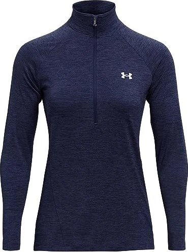 Under Armour Tech Twist Half Zip Funktionsshirt langarm midnight navy/cadet (Damen)