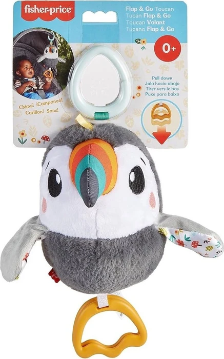 Fisher Price Flap & Go Tukan Kinderwagenkette