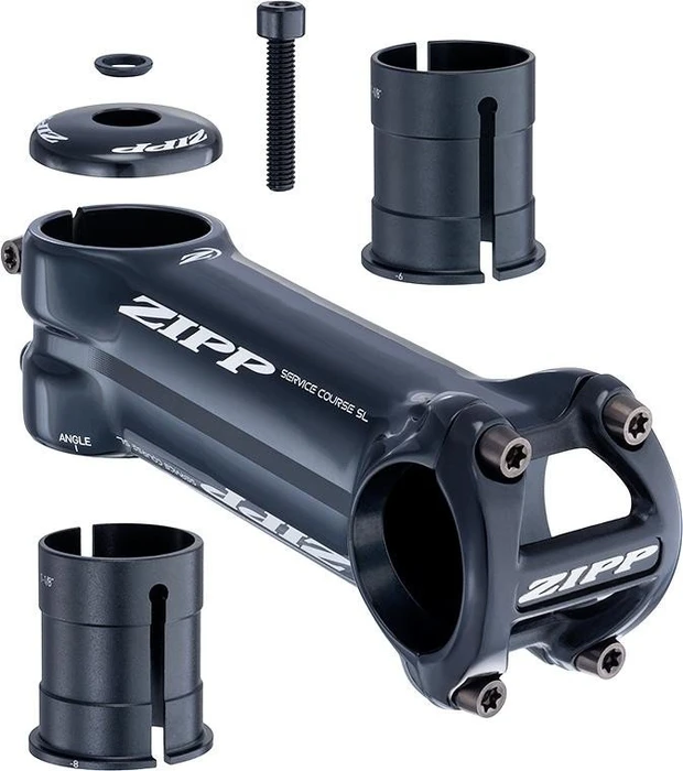 Zipp Service Course SL-OS 31.8mm/1 1/4" ±6° Vorbau 70mm polished black