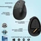 Logitech Lift Left Vertical Ergonomic Mouse, Graphite, Linkshänder, Logi Bolt, USB/Bluetooth Vorschaubild