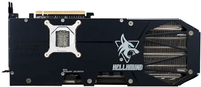PowerColor Hellhound Radeon RX 9070 XT, 16GB GDDR6, HDMI, 3x DP