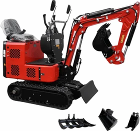 HZC Power SBKB801 Benzin-Mini-Bagger