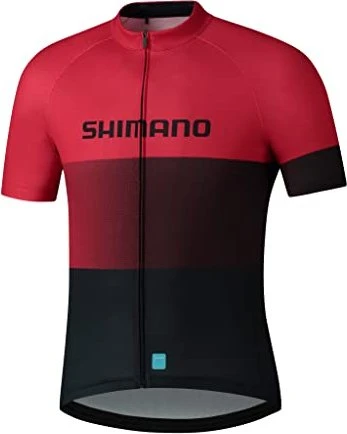 Shimano Team Trikot kurzarm rot (Herren)