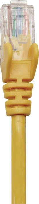 Intellinet Patchkabel, Cat5e, U/UTP, RJ-45/RJ-45, 0.25m, gelb