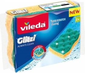 Vileda Glitzi Always Clean Reinigungsschwamm, 2 Stück