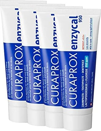 Curaden Curaprox enzycal 950 Extra mild Zahncreme, 75ml