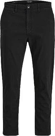 Jack & Jones Tapered Fit Chino Hose schwarz (Herren)