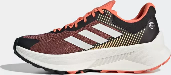 adidas Terrex Soulstride Flow core black/crystal white/impact orange (Damen)