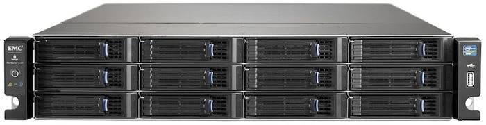 LenovoEMC StorCenter px12-400r Server Class, 4GB RAM, 4x RJ-45 1000Base-T, 3x USB 2.0, 2HE