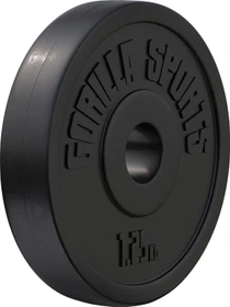 Gorilla Sports Kunststoff Hantelscheibe 1.25kg