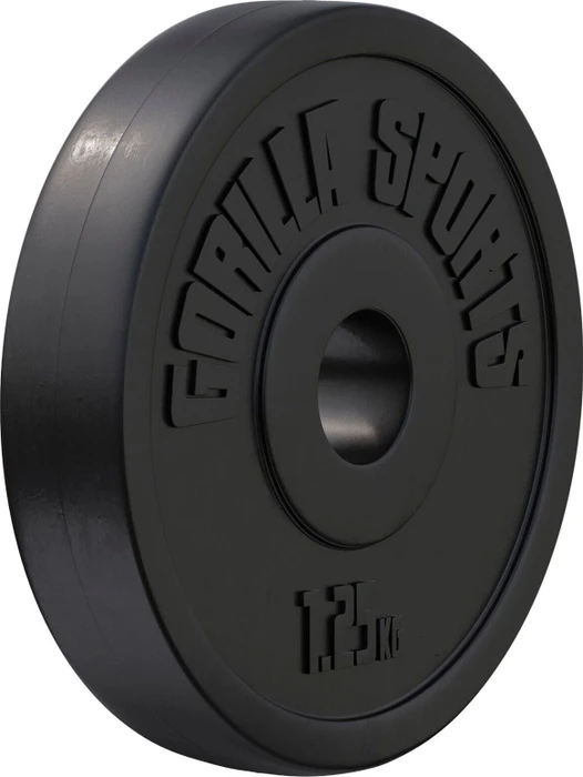 Gorilla Sports Kunststoff Hantelscheibe 1.25kg