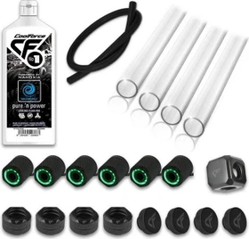 Nanoxia PETG Starter Pack 16/13mm grün beleuchtet