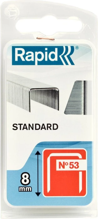 Rapid Typ 53 Feindraht Tacker-Klammern, 8mm, 1060 Stück