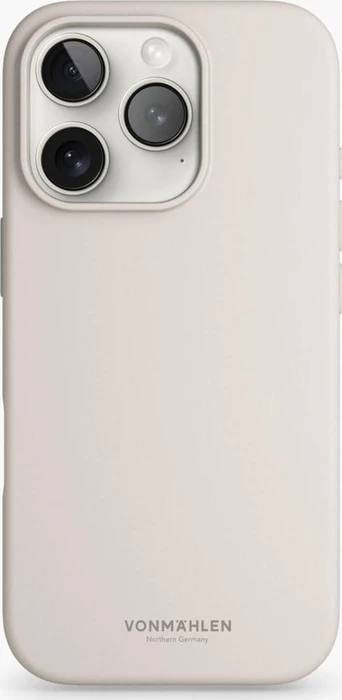Vonmählen Soft Silicone Case für Apple iPhone 16 Pro Cream