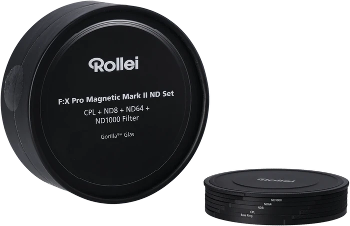 Rollei F:X Pro Magnetische Rundfilter Mark II - Graufilter Set 77mm