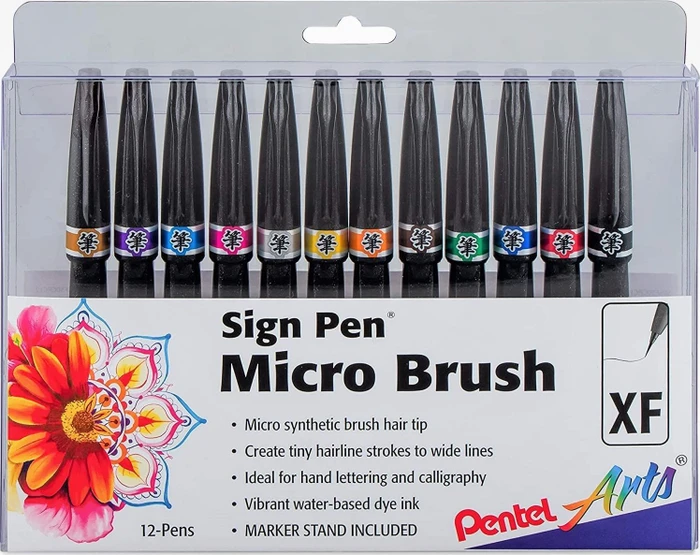 Pentel Brush Sign Pen Artist SESF30C