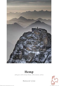 Hahnemühle Digital Fineart Inkjet Paper Natural Line Hemp Inkjetpapier matt naturweiß, A2, 290g/m², 25 Blatt