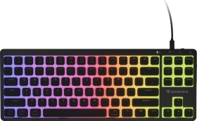 Genesis Thor 430 TKL, schwarz, LEDs RGB, hot-swap, Silent Low-Profile Linear, USB, US (NKG-2345)