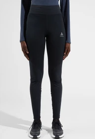Odlo Zeroweight Warm Tights Laufhose lang schwarz (Damen)