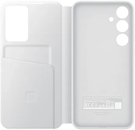 Samsung Smart View Wallet Case für Galaxy S24+ weiß