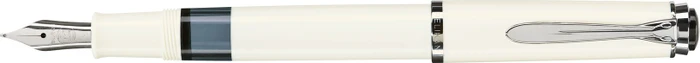 Pelikan Classic M205 weiß/silber, rechte Hand, extra fein