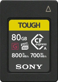 Sony TOUGH CEA-G Series R800/W700 CFexpress 2.0 Type A 80GB