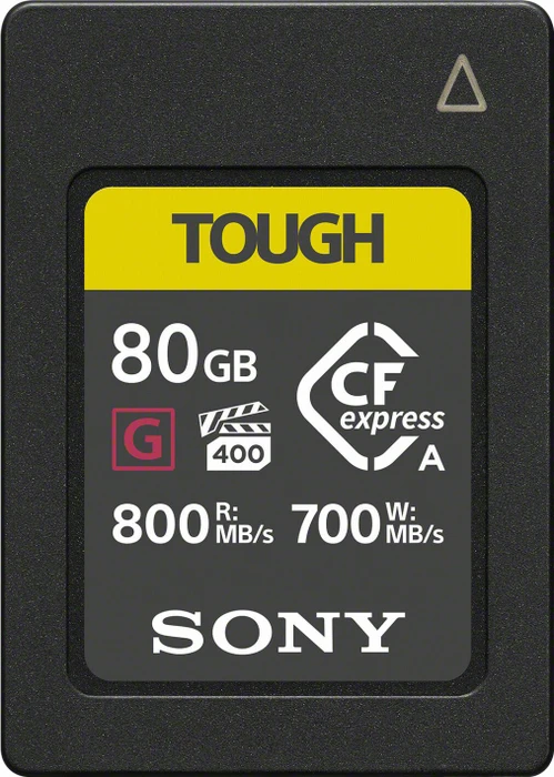 Sony TOUGH CEA-G Series R800/W700 CFexpress 2.0 Type A 80GB