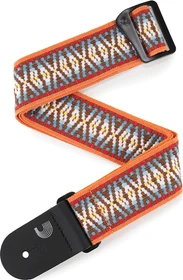 D'Addario Nylon Woven Guitar Strap Sunrise Hootenanny