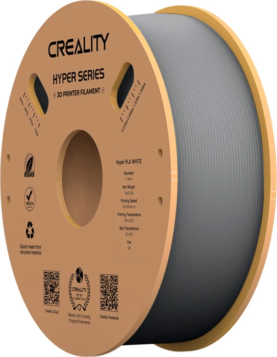 Creality Hyper PLA, grau, Spule, 1.75mm, 1.00kg