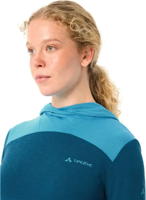 Vaude Tremalzo Trikot langarm shore blue (Damen)