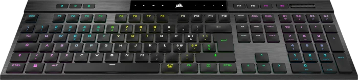 Corsair Gaming K100 AIR Wireless, MX RGB ULP Tactile, USB/Bluetooth, IT