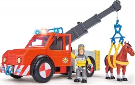 Simba Toys Feuerwehrmann Sam - Phoenix mit Figur und Pferd