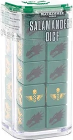 Games Workshop Warhammer 40.000 - Würfelset: Salamanders