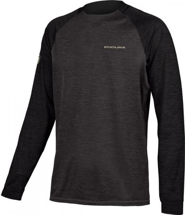 Endura SingleTrack Trikot langarm pewter grey (Herren)