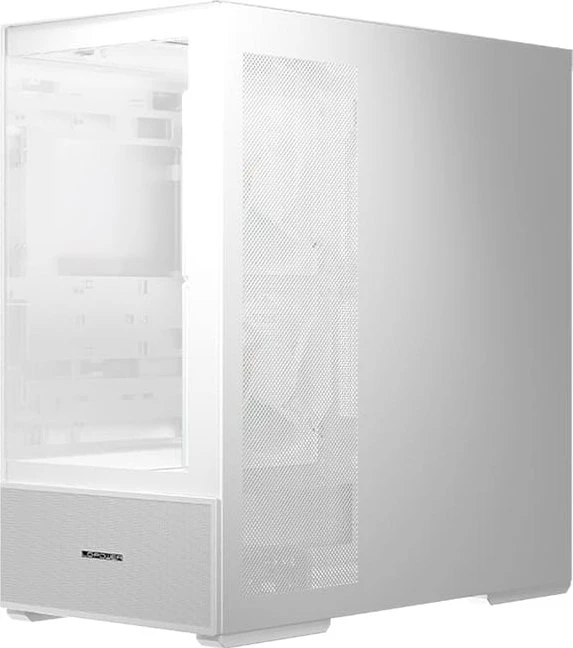 LC-Power Gaming 812B Quartz Vision, weiß, Glasfenster