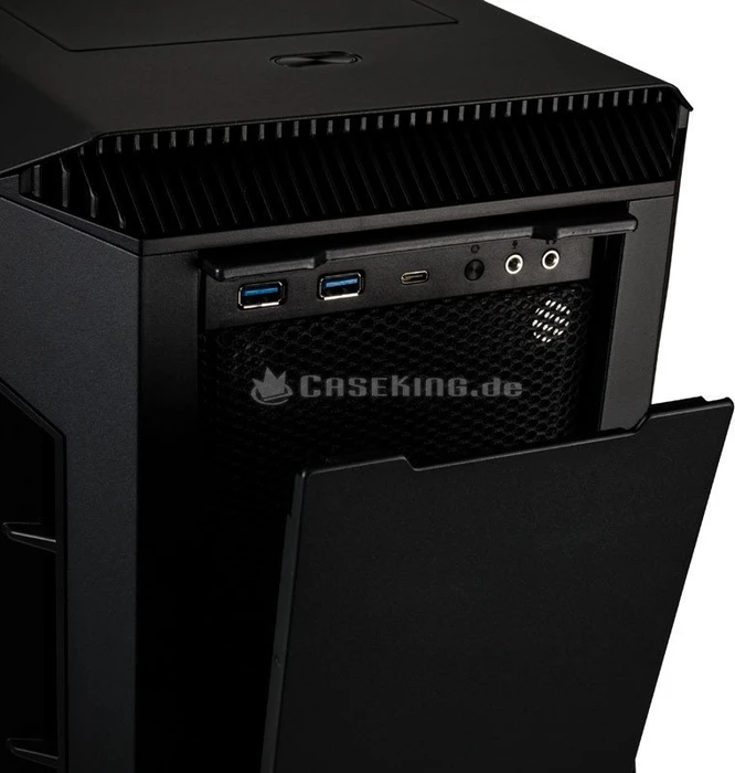 Phanteks Eclipse P600S Satin Black, schwarz, Glasfenster, schallgedämmt