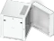 Ubiquiti 12U Rack Cabinet, 19" Wandgehäuse 12HE, Glastür, weiß, 720mm tief Vorschaubild
