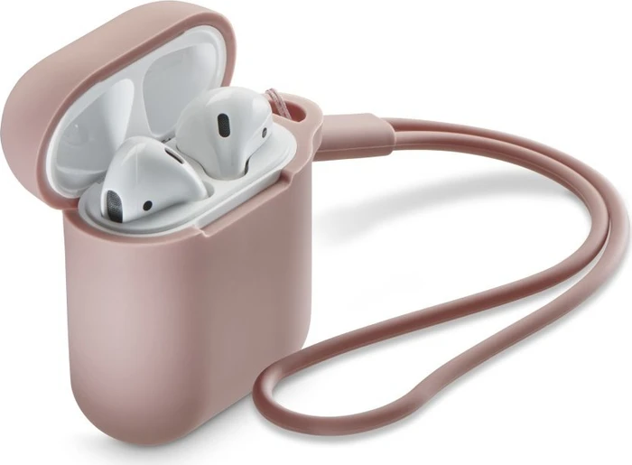 Hama Fantastic Feel Case für Apple AirPods 1/2 rosa