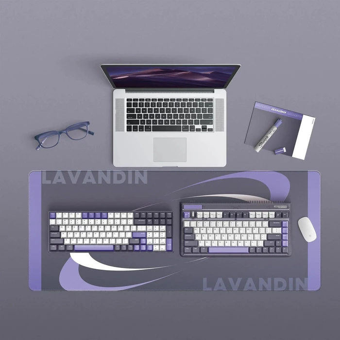 iQunix F97 Lavandin Wireless, 96%, LEDs RGB, MX RGB RED, USB/Bluetooth, US