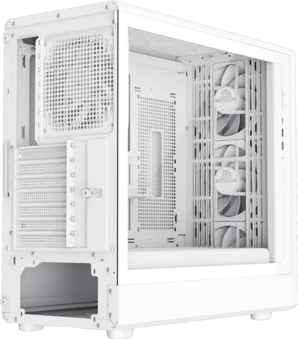 GameMax Claw 460 WH, Glasfenster