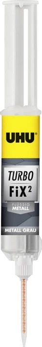 UHU Turbo Fix² Metall 2-Komponenten Kleber, 10g